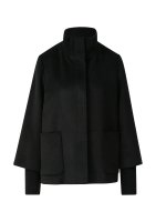 Vorschau: S.OLIVER BLACK LABEL Jacke mit Stehkragen und Rippstrick-Manschette 10811329