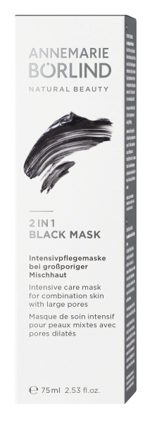 ANNEMARIE BÖRLIND 2 IN 1 BLACK MASK