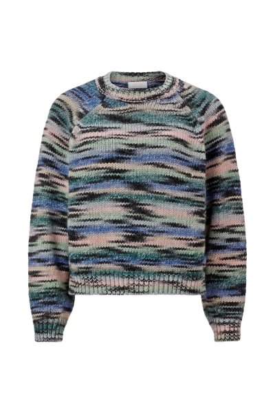 RICH & ROYAL Melierter Wollmixpullover 10783707