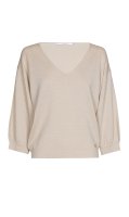 Vorschau: XANDRES Lurex-Pullover mit V-Ausschnitt 10822595