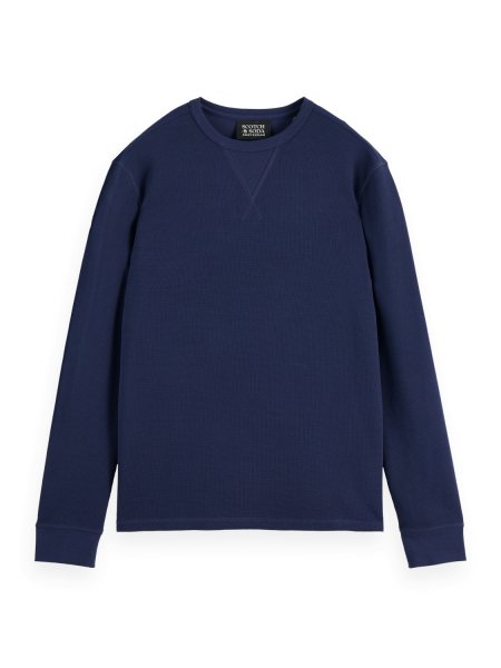 SCOTCH & SODA Waffle Langarmshirt 10804419