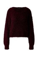 Vorschau: OUI Verkürzter Pullover aus Fransengarn 10804763