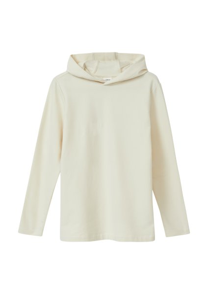 S.OLIVER Langarmshirt aus leichtem Sweat mit Rückenprint 10814664