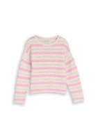 Vorschau: Tom Tailor Denim Cropped Strickpullover mit Streifenmuster 10847964