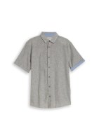 Vorschau: Tom Tailor Regular Fit Kurzarmhemd mit Leinenanteil 10847788