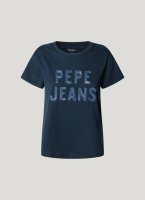 Vorschau: PEPE JEANS T-Shirt mit Logo Pailletten 10806080
