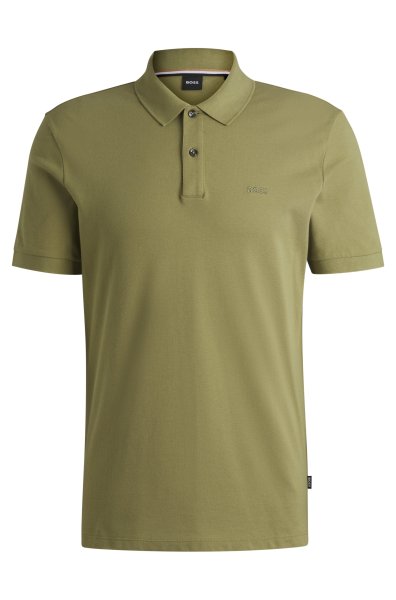 BOSS POLOSHIRT AUS BIO-BAUMWOLLE MIT LOGO-STICKEREI 10643521