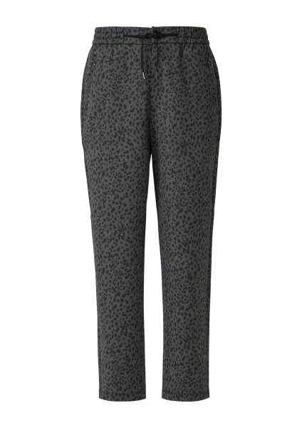 S.OLIVER Relaxed-Fit Hose mit Reißverschlusstaschen und All-over-Print 10811413