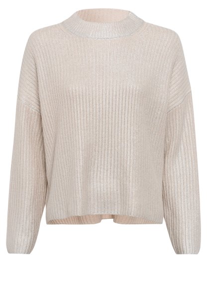 MARC AUREL Pullover mit Metallic-Beschichtung 10802245