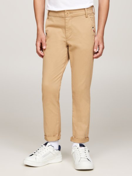 TOMMY HILFIGER Slim Fit Chino aus weichem Twill 10758344