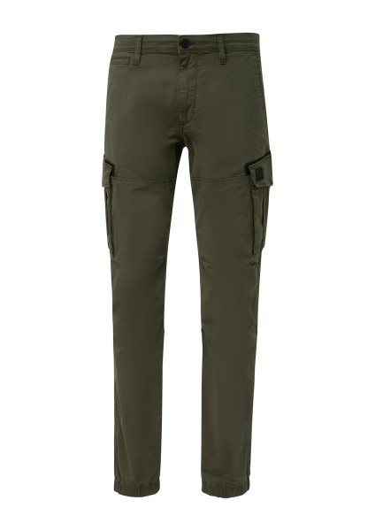 S.OLIVER Phoenix: Cargohose mit Garment Dye und Straight Leg 10788629