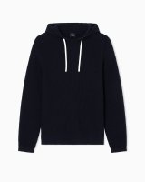 Vorschau: ARMANI EXCHANGE Strickpullover mit Kapuze Struktur 10798003