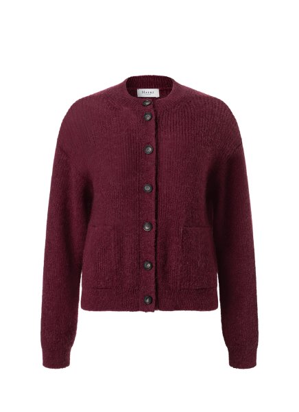MAERZ MUENCHEN Strickjacke mit Knopf 10813831