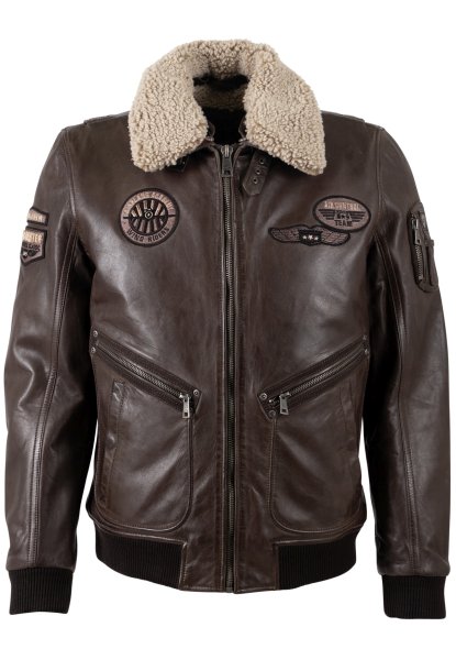 MAURITIUS MMStarpilot Nappa mit Teddykragen 10803345