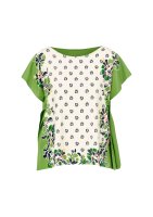 Vorschau: Marc Cain Blusenshirt mit Hibiskus-Print 10836700