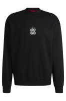 Vorschau: HUGO RED Sweatshirt aus Baumwoll-Terry mit Smoke-Stack-Logos 10768318