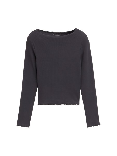 TOM TAILOR DENIM Ripp Langarmshirt 10819418