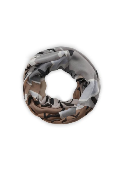 CODELLO Loop aus recyceltem Polyester mit Tigerprint 10810700