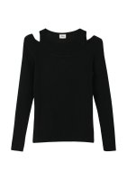 Vorschau: S.OLIVER Geripptes Longsleeve im 2-in-1-Look 10811088
