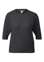 Vorschau: QS Kurzarm-Strickpullover 10814432