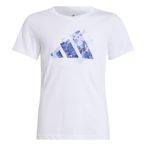 ADIDAS Flower Print Training Graphic Kids T-Shirt 10777796