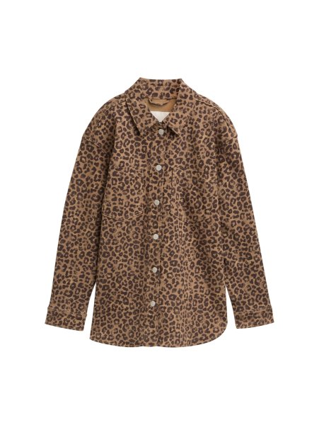 TOM TAILOR DENIM Jacke mit Leopardenmuster 10821600