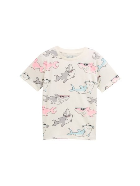 TOM TAILOR DENIM T-Shirt mit Allover-Print 10813549