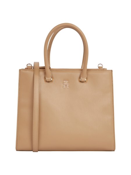 TOMMY HILFIGER Tote-Bag mit TH-Monogramm-Emblem 10767686