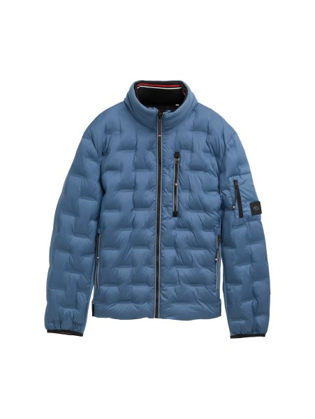 TOM TAILOR Hybrid Lightweight Steppjacke mit Kapuze im Stehkragen 10800794