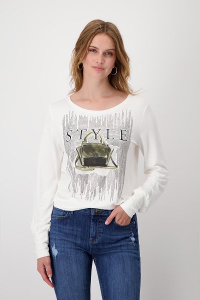 MONARI Shirt mit Taschen Print 10762544