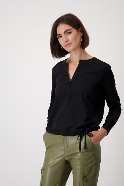 MONARI Blusenshirt mit Strasssteinen 10762551