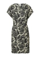 Vorschau: S.OLIVER Strukturiertes Jerseykleid im Relaxed Fit mit Bindegürtel 10801788