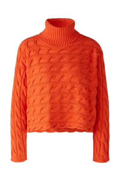 OUI Rollkragenpullover Baumwollmischung 10781659