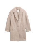 Vorschau: TOM TAILOR PLUS Bouclé Mantel mit Reverskragen 10821946