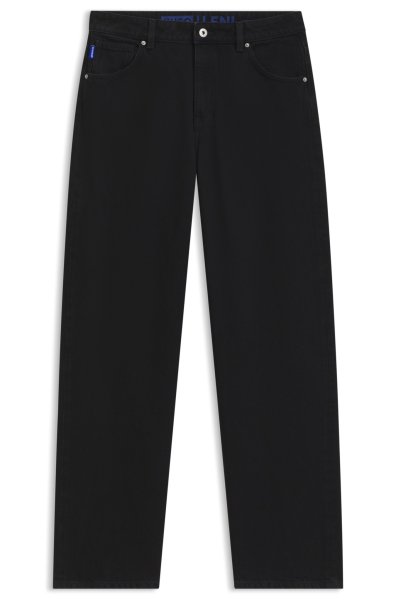 HUGO BLUE Schwarze Relaxed-Fit Jeans aus Denim 10797952