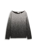Vorschau: TOM TAILOR Loose Fit Strickpullover mit Farbverlauf 10833167
