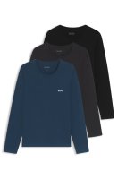 Vorschau: BOSS Dreier-Pack Longsleeves aus Baumwolle mit Logos 10755423