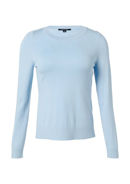 COMMA Elastischer Feinstrick-Pullover 10788443