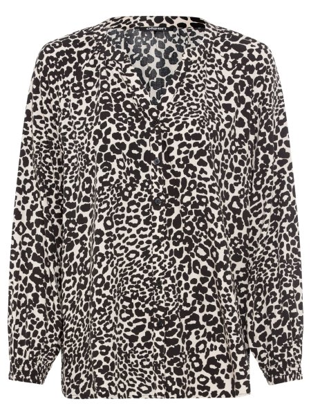 OLSEN Bluse mit Leoprint 10769010