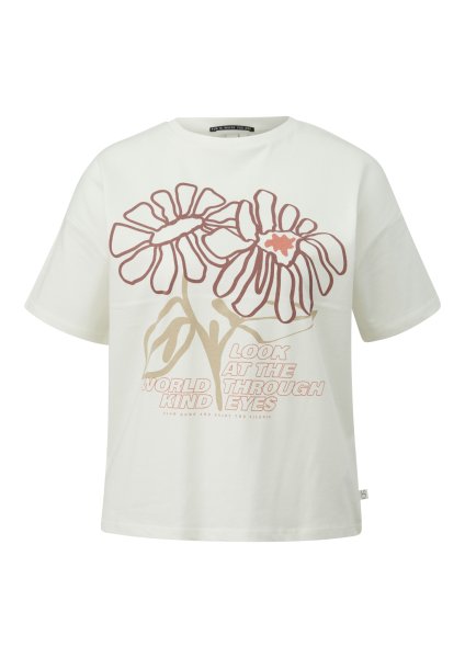 QS T-Shirt mit Frontprint 10803529