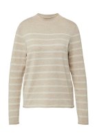 Vorschau: S.OLIVER BLACK LABEL Gestreifter Strickpullover mit Stehkragen 10816078