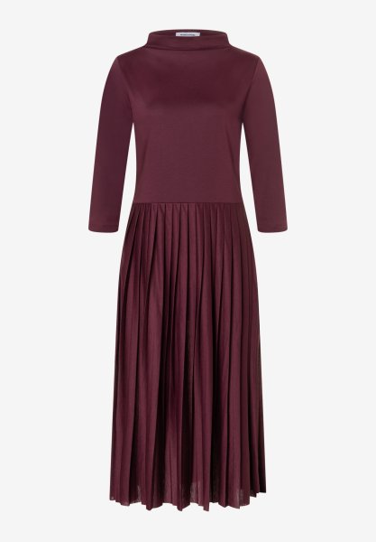 MORE & MORE Jerseykleid mit Plisseefalten 10806954