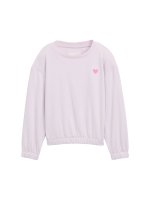 Vorschau: TOM TAILOR DENIM Cropped Sweatshirt mit Stickerei 10799174