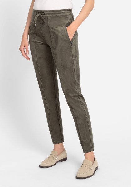 OLSEN Trousers Casual Cropped 10757121