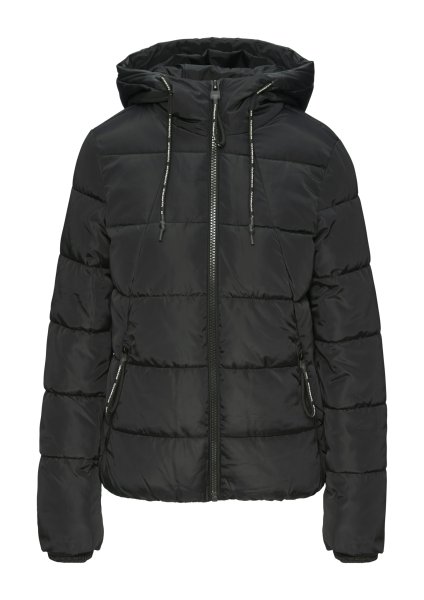 QS Wattierte Steppjacke mit Kapuze 10761036