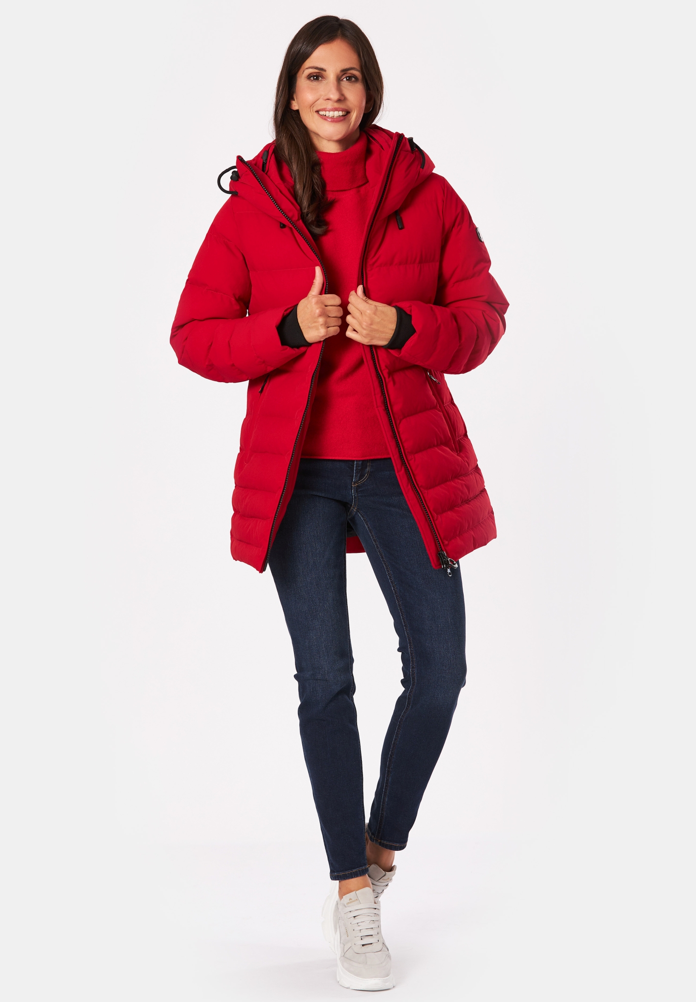 Mantel Wellensteyn Jacke Damen Wellensteyn Cordoba Rot Xxl