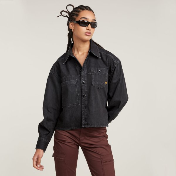 G-STAR Cropped Jeans Overshirt 10781373