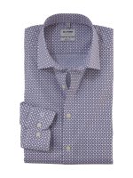 Vorschau: OLYMP Businesshemd mit grafischem Blüten-Print 10798285