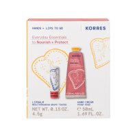Vorschau: KORRES EVERYDAY ESSENTIALS Hand- und Lippen Pflegeset Peony Rose
