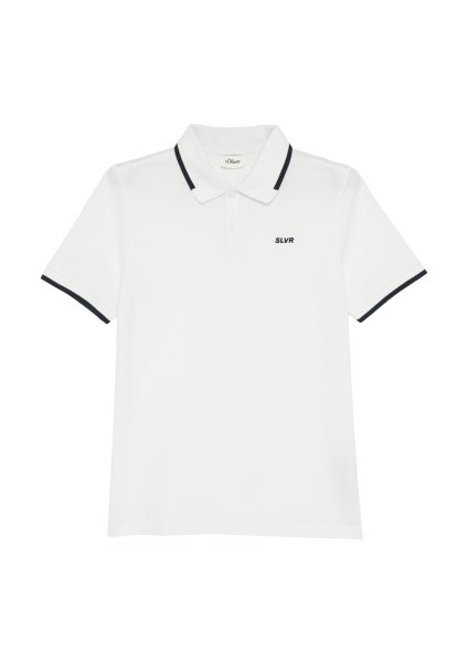 S.OLIVER Poloshirt aus Baumwollpiqué mit Logo-Stickerei 10787866